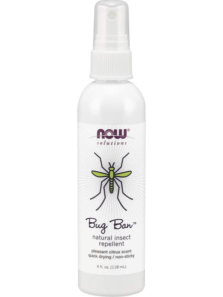 NOW Foods, Bug Ban™ Natural Insect Repellent, 4 fl oz