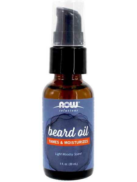 NOW Foods, Beard Oil, Tames & Moisturizes, 1 fl oz