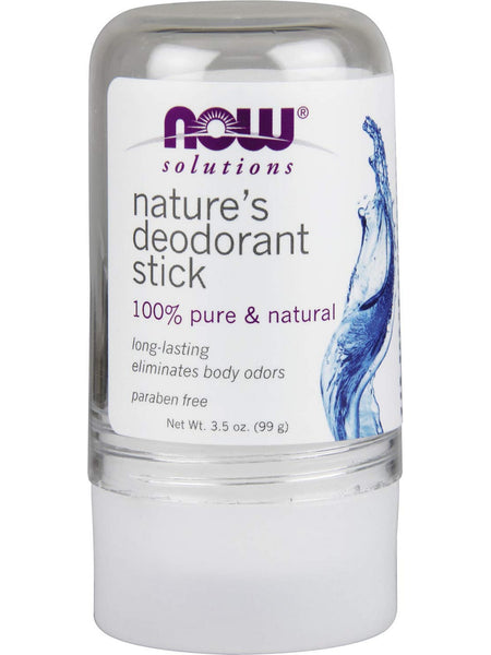 NOW Foods, Nature's Deodorant Stick (Stone), Pure, 3.5 oz