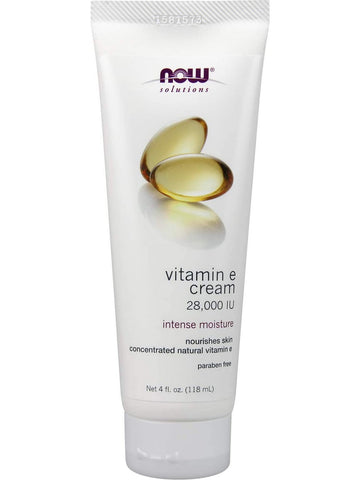 NOW Foods, Vitamin E Cream 28,000 IU, 4 fl oz