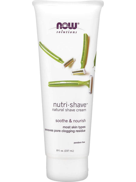 NOW Foods, Nutri-Shave™ Shave Cream, 8 fl oz