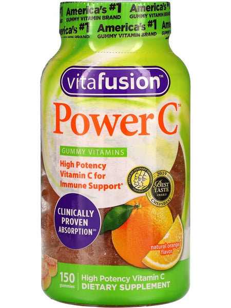 vitafusion, Power C, Natural Orange, 150 Gummies