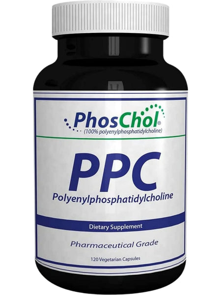 Nutrasal, PhosChol, PPC (polyenylphosphatidylcholine), 120 Vegetarian Capsules