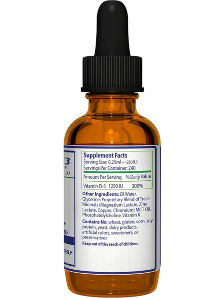 Nutrasal, Micro D3, Vitamin D3 with KTM, 2 fl oz