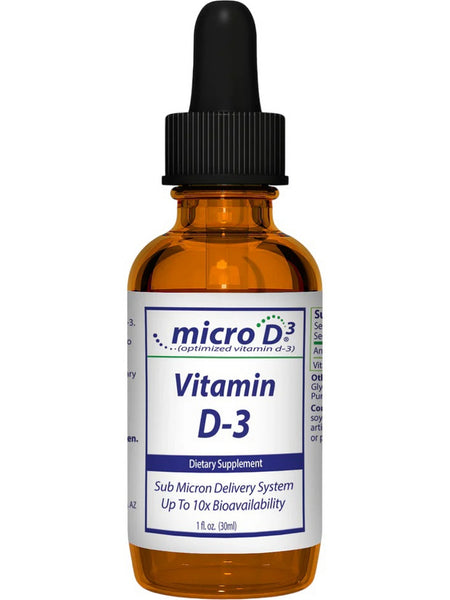 Nutrasal, Micro D3, Vitamin D-3, 1 fl oz