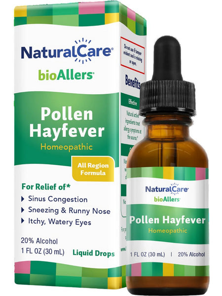 NaturalCare, bioAllers, Pollen Hayfever, 1 fl oz