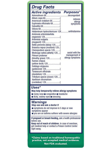 NaturalCare, bioAllers, Pollen Hayfever, 1 fl oz