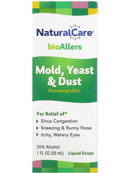 NaturalCare, bioAllers, Mold, Yeast and Dust, 1 fl oz