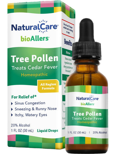 NaturalCare, bioAllers, Tree Pollen, 1 fl oz