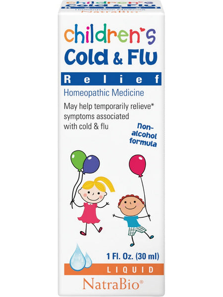 NaturalCare, Children's Cold and Flu Relief, 1 fl oz