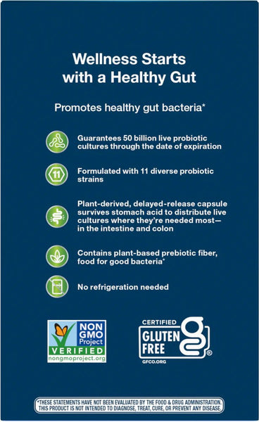 Nature's Way, Fortify® Daily Probiotic 50 Billion, 30 delayed-release capsules