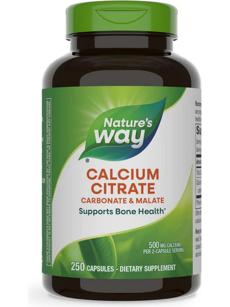 Nature's Way, Calcium Citrate, 250 capsules