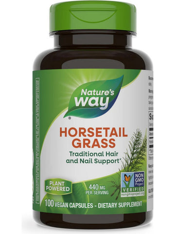 Nature's Way, Horsetail Grass, 100 vegan capsules