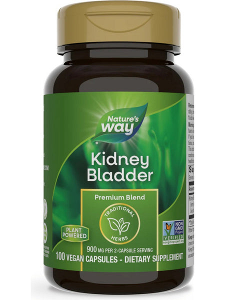 Nature's Way, Kidney Bladder, 100 vegan capsules