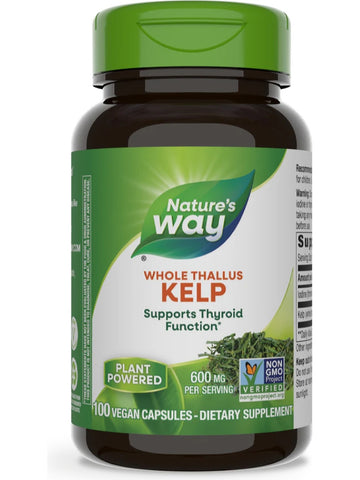 Nature's Way, Kelp, 100 vegan capsules