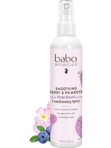 Babo Botanicals, Smooth Detangling Spray, Berry Primrose, 8 fl oz