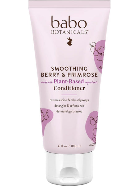 Babo Botanicals, Smooth Detangling Conditioner, Berry Primrose, 6 fl oz