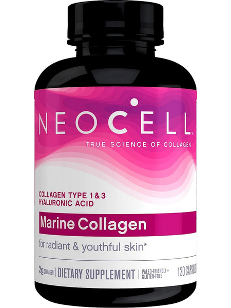 NeoCell, Marine Collagen Capsules, 120 Capsules