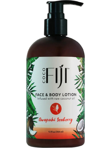 Organic Fiji, Face and Body Lotion, Awapuhi Seaberry, 12 fl oz