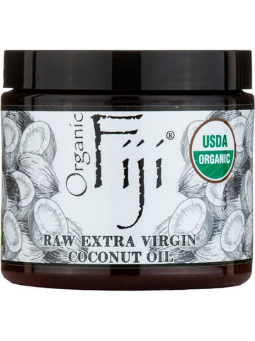 Organic Fiji, Raw Extra Virgin Coconut Oil, 13 oz