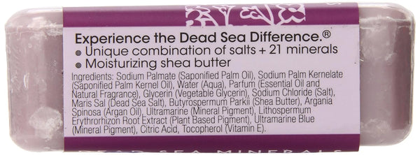 One With Nature, Dead Sea Mineral Bars, Lilac, 7 oz