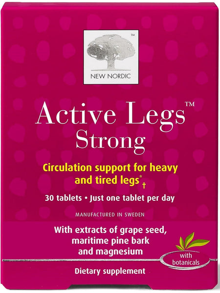 New Nordic, Active Legs Strong, 30 Tablets