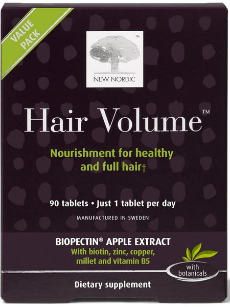 New Nordic, Hair Volume, 90 Tablets