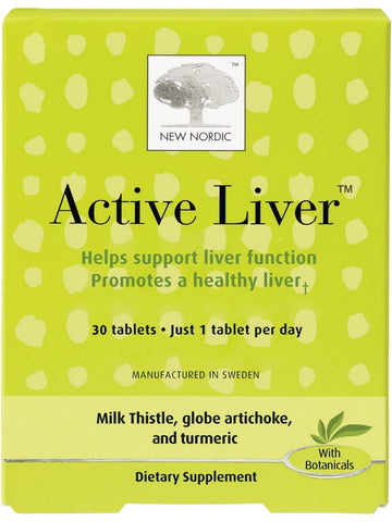 New Nordic, Active Liver, 30 Tablets