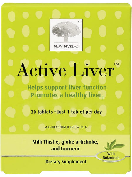 New Nordic, Active Liver, 30 Tablets