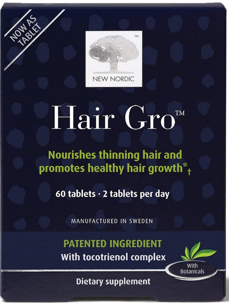 New Nordic, Hair Gro, 60 Capsules