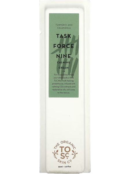 The Organic Skin Co., Task Force Nine Calming Cream, Turmeric and Calendula, 2 fl oz