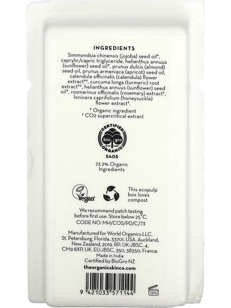 The Organic Skin Co., The Good Oil Face Oil, Honeysuckle and Turmeric, 1 fl oz