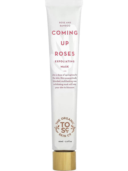 The Organic Skin Co., Coming Up Roses Exfoliating Mask, Rose and Bamboo, 2 fl oz