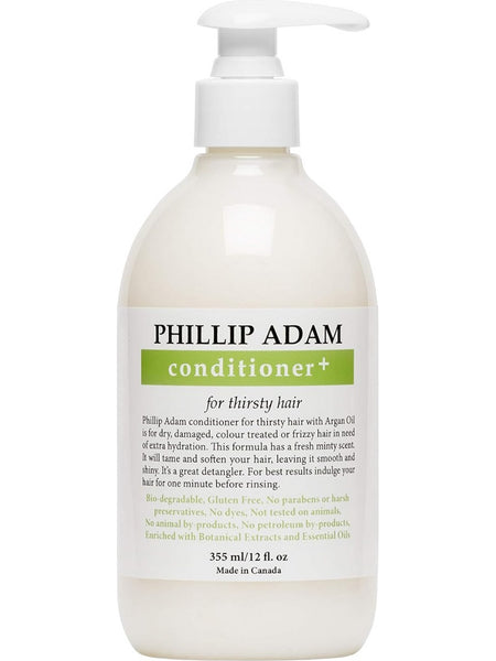 Phillip Adam, Conditioner + for Thirsty Hair, 12 fl oz