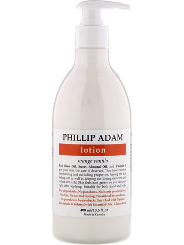 Phillip Adam, Lotion, Orange Vanilla, 13.5 fl oz