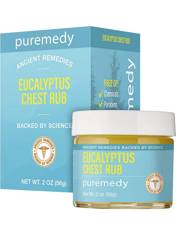 Puremedy, Eucalyptus Chest Rub, 2 oz