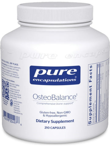 Pure Encapsulations, OsteoBalance, 210 vcaps