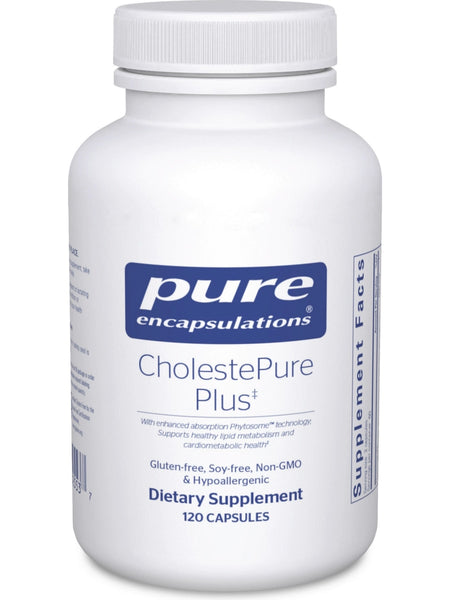 Pure Encapsulations, CholestePure Plus, 120 vcaps