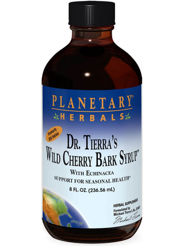 Planetary Herbals, Dr. Tierra's Wild Cherry Bark Syrup, 8 fl oz