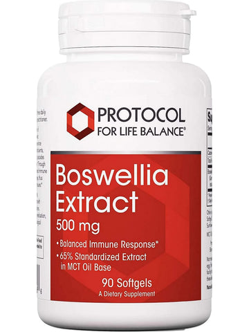 Protocol For Life Balance, Boswellia Extract, 500 mg, 90 Softgels