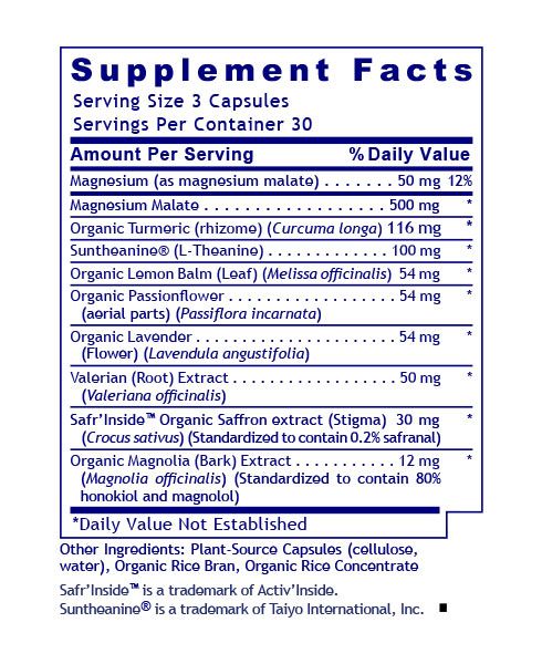 Premier Research Labs, Tranquinol, 90 Plant-Source Capsules