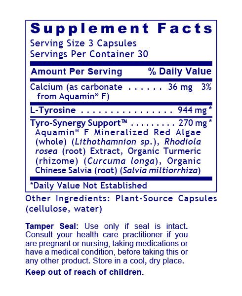 Premier Research Labs, Tyrosine Matrix, 90 Plant-Source Capsules