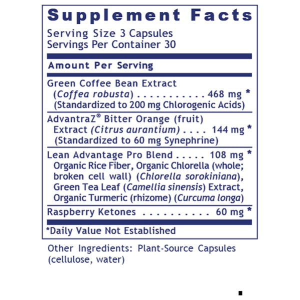 Premier Research Labs, Lean Advantage, 90 Plant-Source Capsules