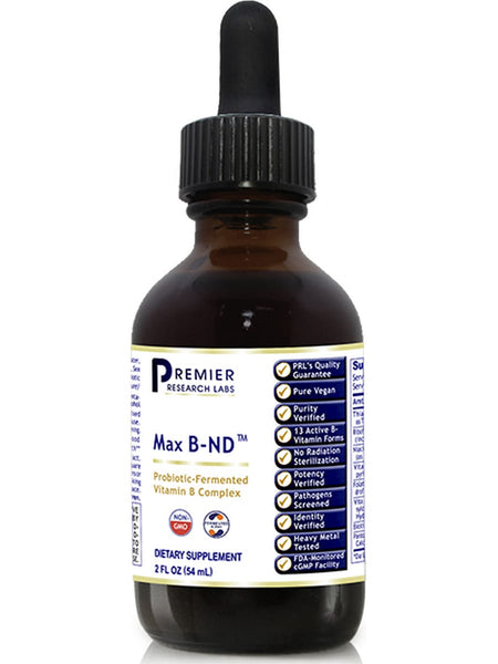 Premier Research Labs, Max B-ND, 2 fl oz