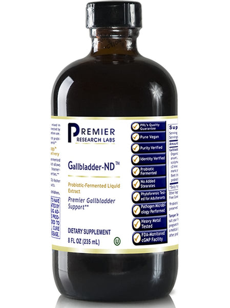 Premier Research Labs, Gallbladder-ND, 8 fl oz