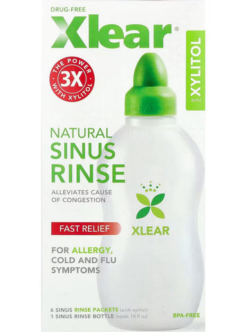 Xlear, Sinus Rinse with Xylitol, 1 Kit