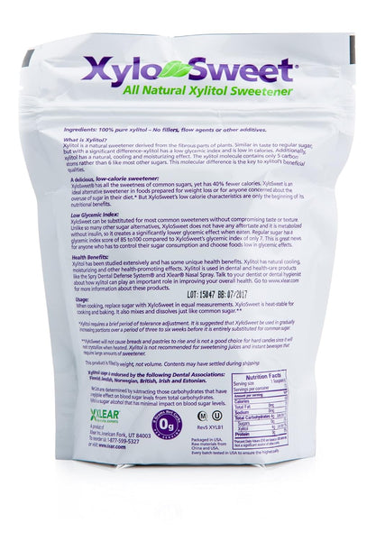 Xlear, XyloSweet with 100% Xylitol, 3 lb