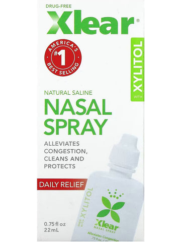 Xlear, Sinus Nasal Spray Daily Relief, 0.75 fl oz