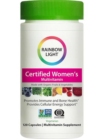 Rainbow Light, Certified Women's Multivitamin, 120 Capsules