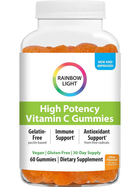 Rainbow Light, High Potency Vitamin C Gummies, 60 Gummies